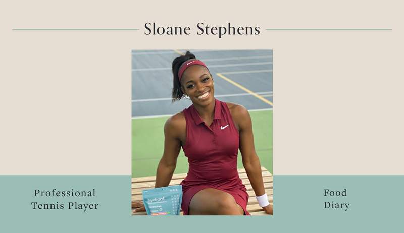 Här är vad Tennis Champion Sloane Stephens äter för att driva sina långa dagar på banan