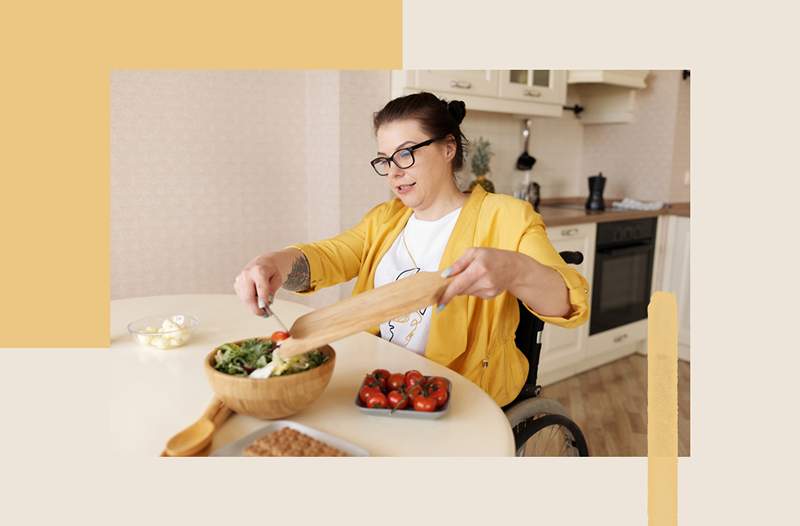 La cuisine saine peut être livrée avec de nombreux obstacles injustes pour les personnes handicapées