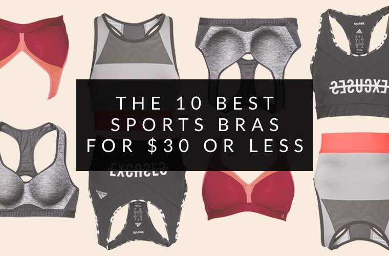 De 10 beste sports -bhene for $ 30 eller mindre