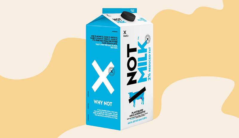 Notmilk är den första alt-Milk som görs med konstgjord intelligens-här är i det