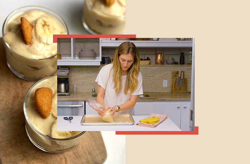 Este budín de plátano bajo en azúcar es el postre nostálgico perfecto