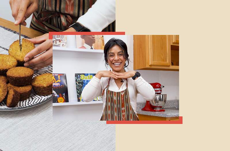 Disse lækre, glutenfrie majsbrødmuffins tigger bare om en side af chili