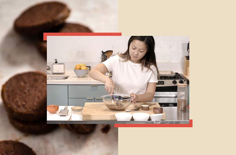 Tyto lahodné cookies dodávají protein na bázi rostlin s každým kousnutím