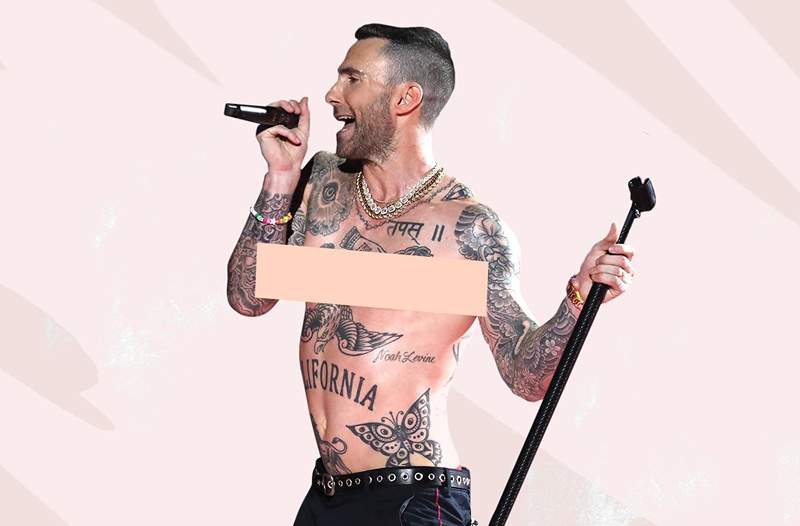 Por supuesto, la revelación del pezón de Adam Levine no fue sorprendente, es precisamente el problema