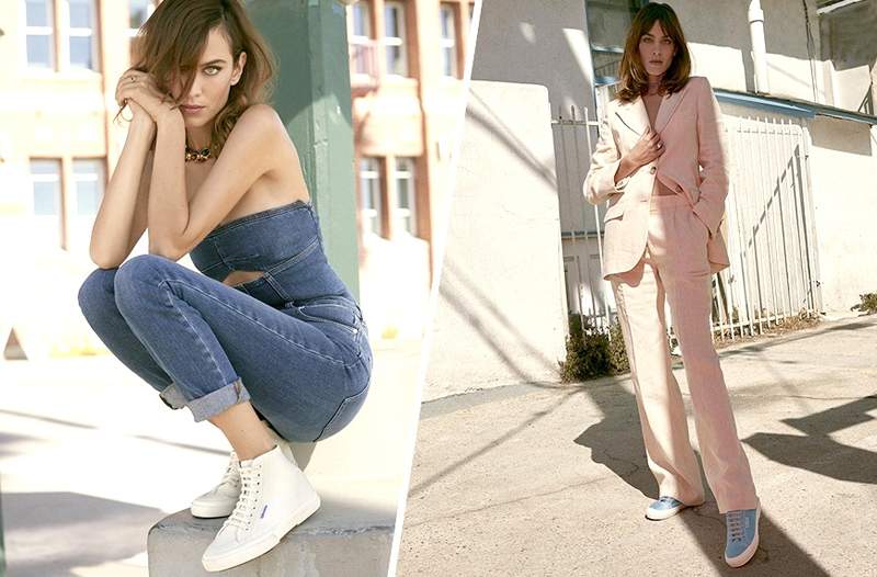 Street-stijl icoon Alexa Chung heeft zojuist een collectie gelanceerd met * dit * cult-favoriete sneakers-merk