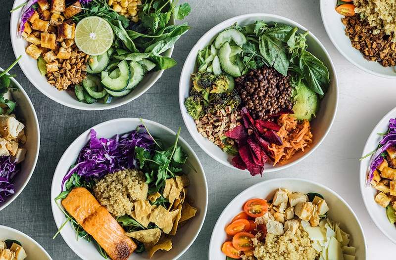 Sweetgreen'in çekirdek salata menüsü büyük bir makyaj var