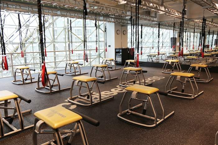 Chaisefitness 'enorme nye Financial District Studio leveres med fitness -overraskelser