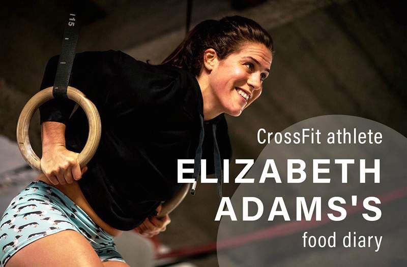 Športnik Elizabeth Adams smo vprašali za njen načrt Crossfit obroka-Here je videti, kako izgleda