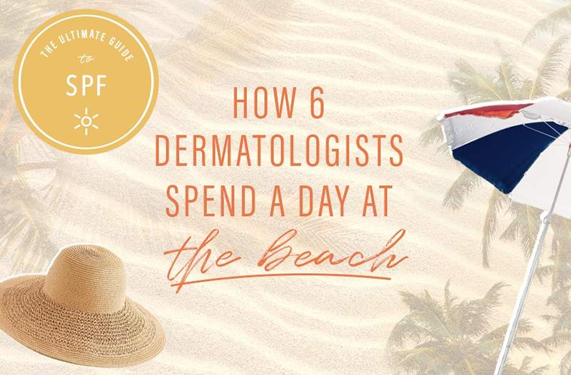 Como 6 dermatologistas passam um dia na praia