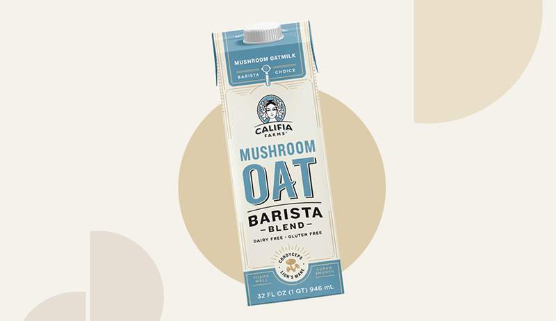 De nieuwe Califia Farms Mushroom Oat Milk smaakt meer naar zuivelproducten dan elke alt-melk die ik heb geprobeerd