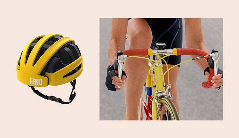 Le casque de vélo pliable Fend est une évidence pour les cyclistes de la ville