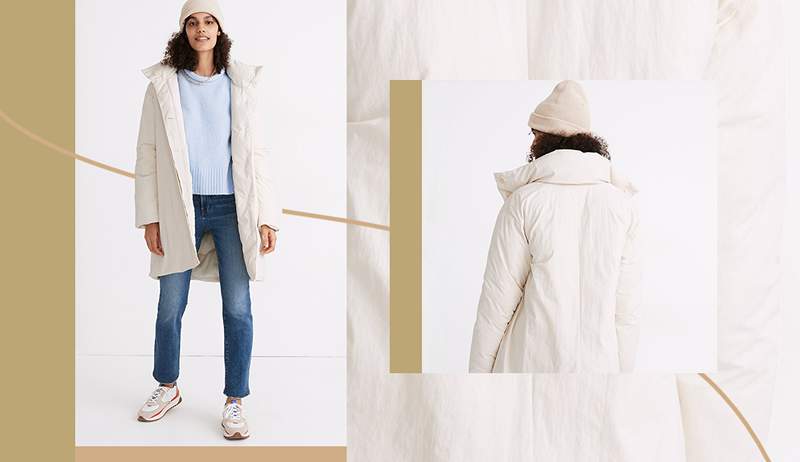 Madewell et Buffy se sont associés pour créer ce «manteau de couette» pour que vous soyez lit, lit c'est vous