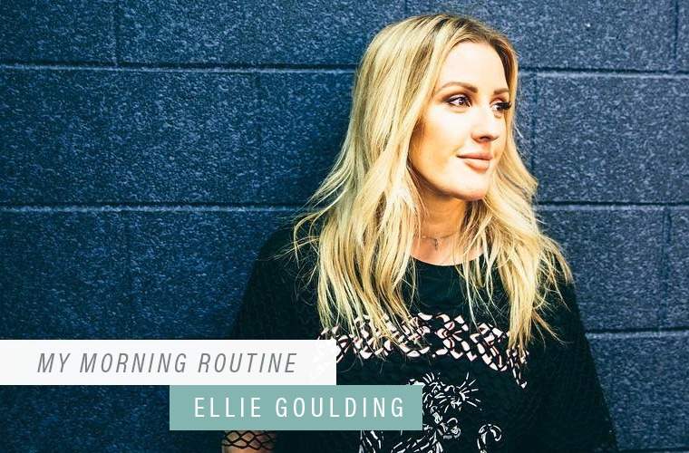 Esta é a única coisa que Ellie Goulding faz todos.M. Para manter sua mente (e corpo) saudável