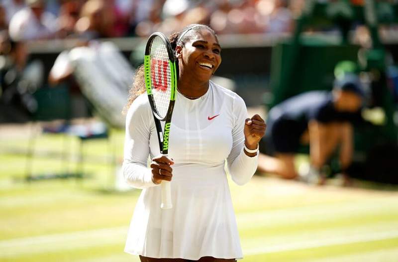 Come Serena Williams usa il suo occhio tranquillo per rimanere fresco sotto pressione e schiacciare gli obiettivi