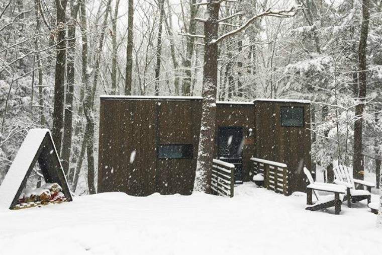 Esta puesta en marcha alquila casas pequeñas en el bosque para la última desintoxicación digital