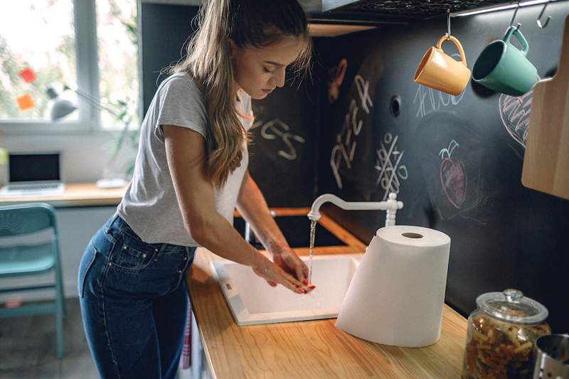 Estas toallas de papel reutilizables son la forma más bonita de iniciar una cocina de cero desechos