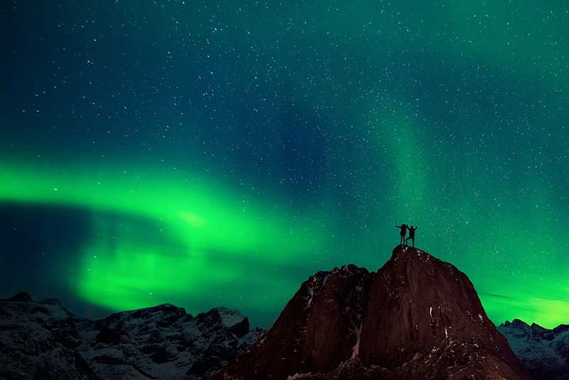 Se nordlyset via Livestream til det er det mindst mindste dit humør til et lysere niveau