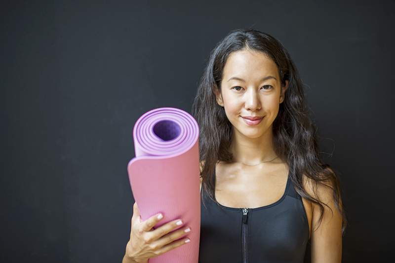 Denna naturliga mascara tål en bikram yogaklass