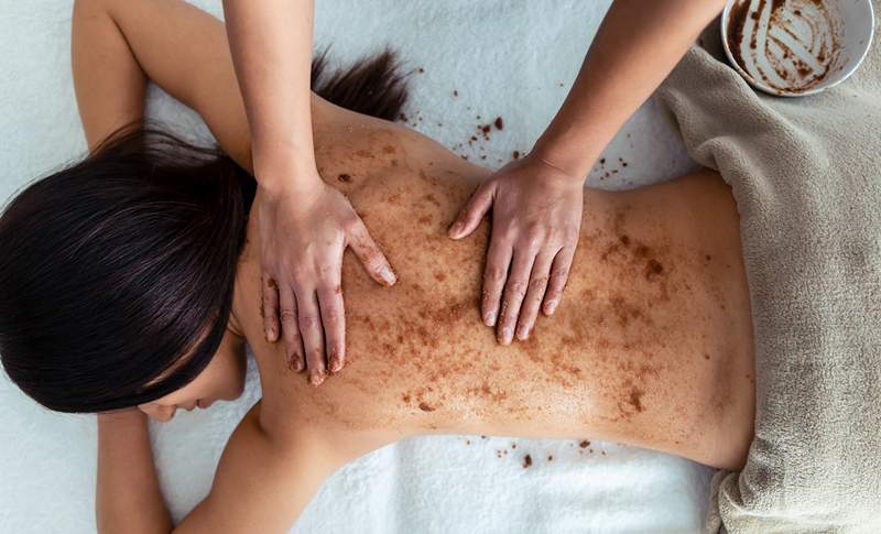 Jag fick en exfolierande chokladmassage i Belize och älskade den så mycket att jag lärde mig att återskapa den hemma