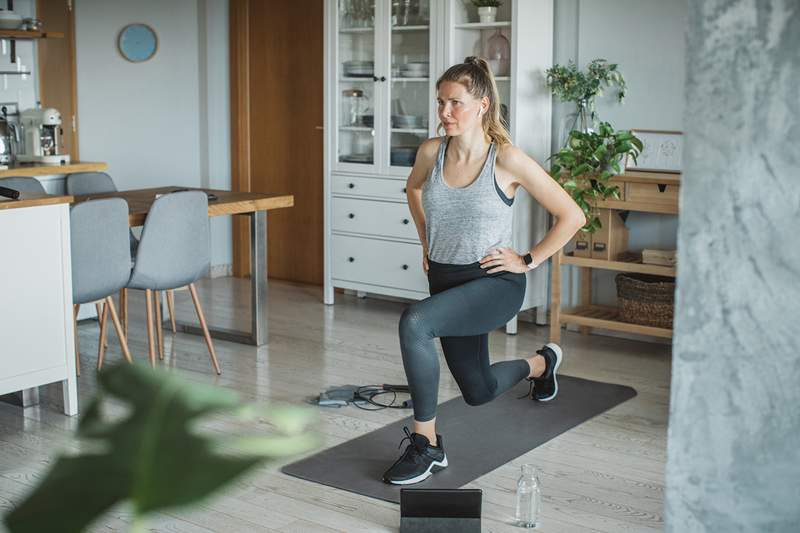 Denne cardio-træning på 25 minutter med lav indflydelse vil øge din hjerterytme uden en enkelt burpee