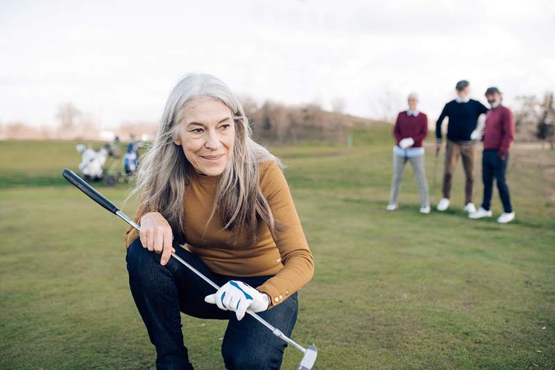 Golf kanıtlayan sağlık yararları vücudunuz ve zihniniz için harika bir egzersizdir