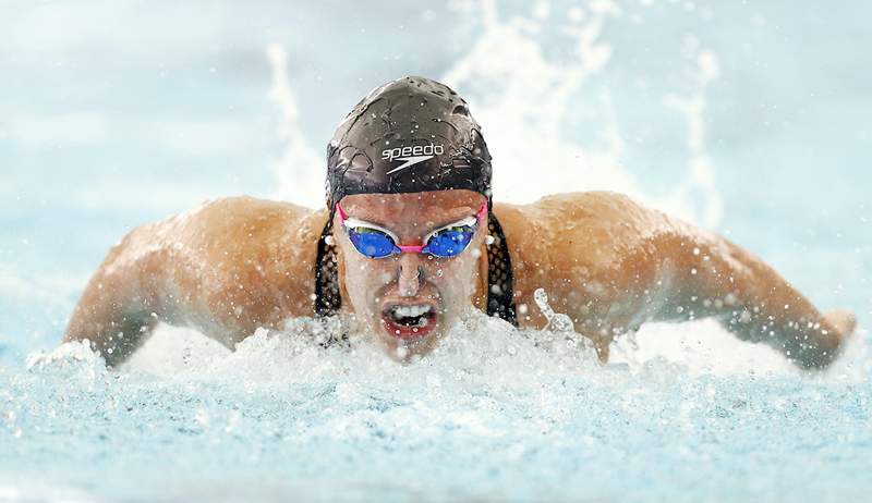 Latihan 30 menit yang dikatakan seorang perenang Olimpiade membuat dia merasa seperti bersulang