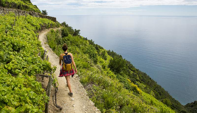 Jsem profesionální správce stezek, a to jsou turistické náležitosti, které vždy balím