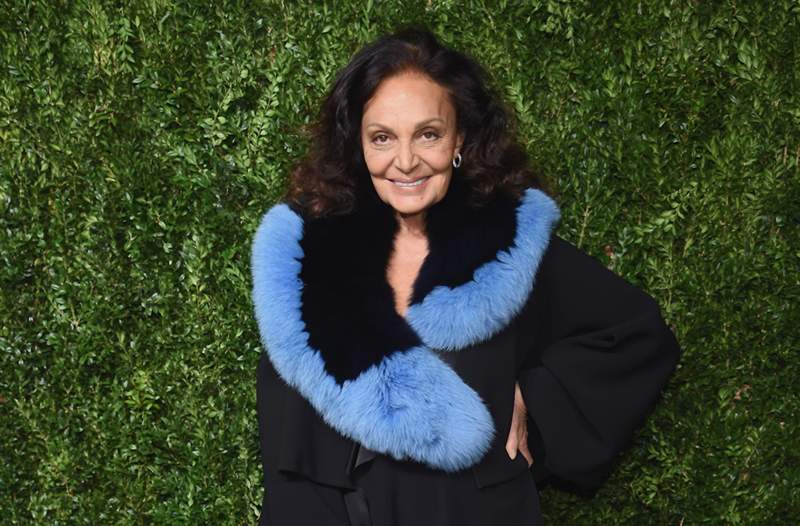 Nu mai fi conștient de sine în ceea ce privește repetarea Outfits-Diane von Furstenberg spune că este un stil *activ *