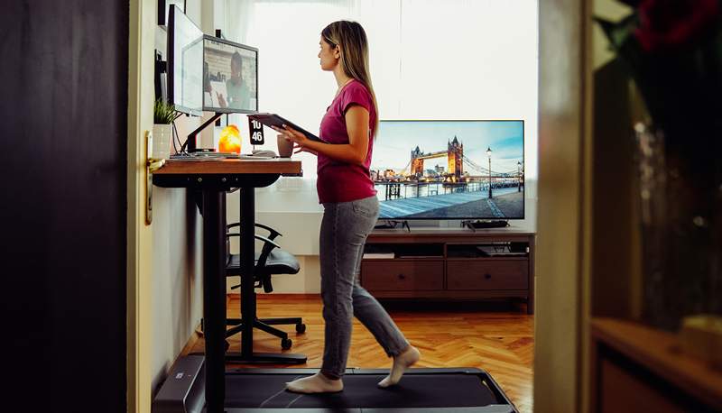 Hoeveel kan een bureau -loopband uw fitness daadwerkelijk stimuleren?