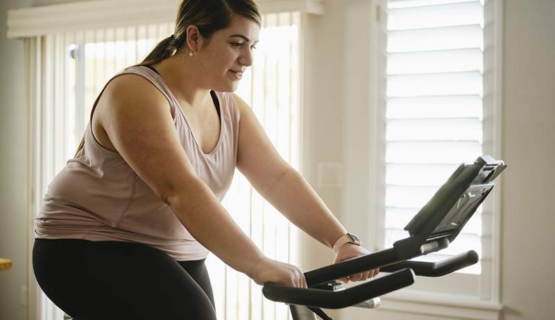 Ho sempre avuto paura di non avere il corpo giusto per il ciclismo. Così ho parlato con un istruttore di Peloton, e questo è quello che ha detto