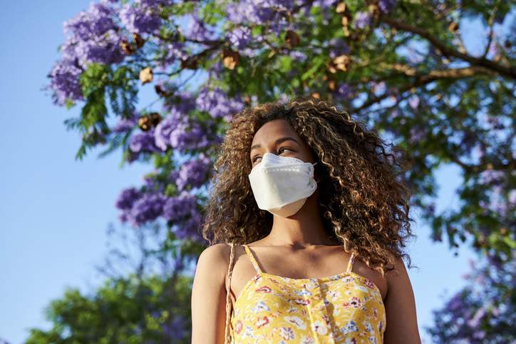 Aspetta, una maschera mi protegge se sono l'unica persona che indossa una?