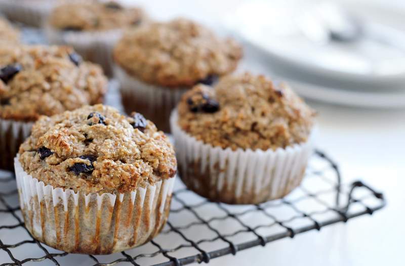 Dessa friska, högproteinmuffins är i princip som en full frukost i ett litet paket