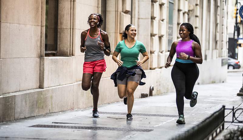 Jogging sa práve teraz vracia-a my sme tu za to