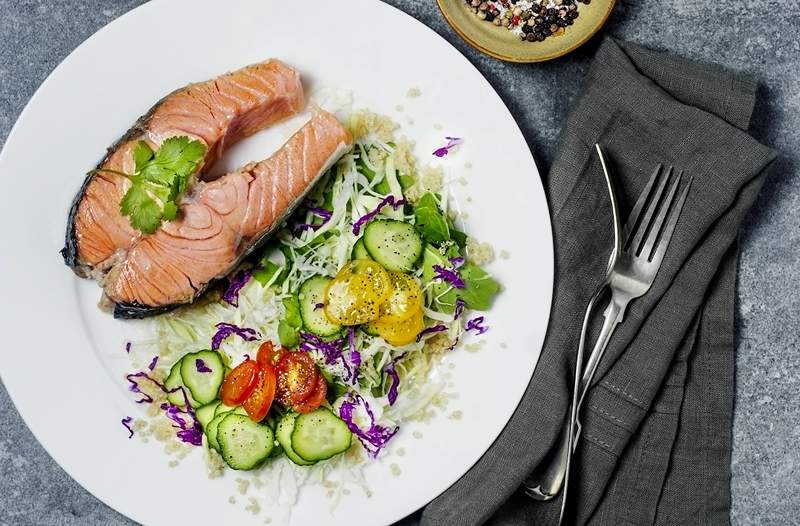 Así es como se ve un plato saludable en la dieta mediterránea