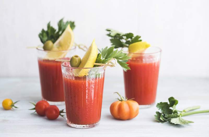 Scusa il succo di sedano, ma il succo di pomodoro era qui per primo