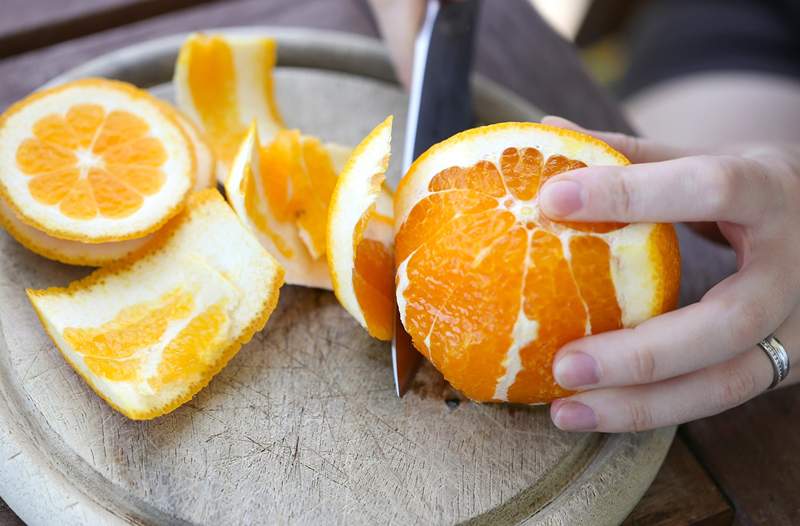 Čekati! Ne bacajte svoje narančaste kore-oni čine nevjerojatan aromatični čistač