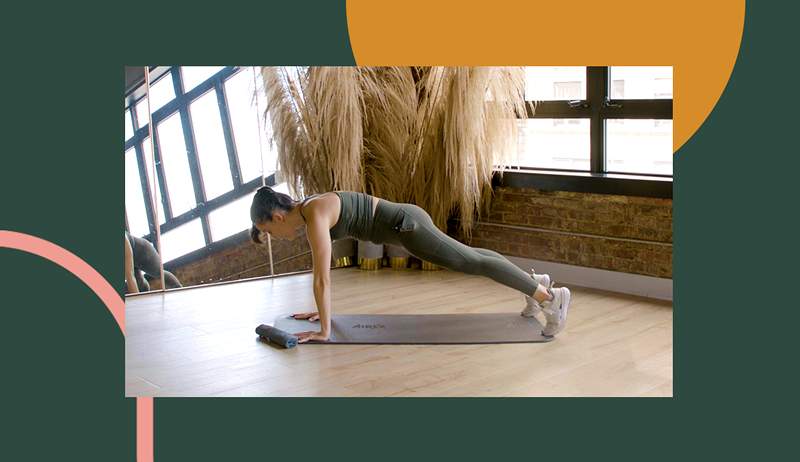 Deze niet-schommelende cardio-beeldhouwtraining laat je naar planken kijken in een heel nieuw licht