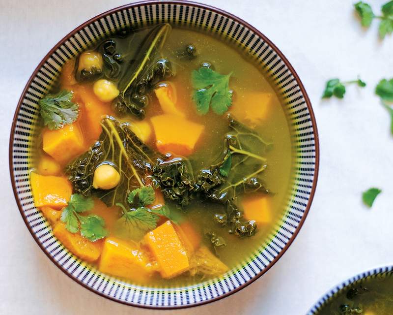 Den immunitetsfremmende suppe for at gøre det andet, du begynder at føle dig syg