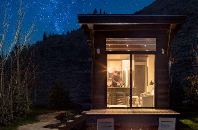 Neem een ​​klein huis voor een testrun op deze trendy ski -bestemming in Wyoming