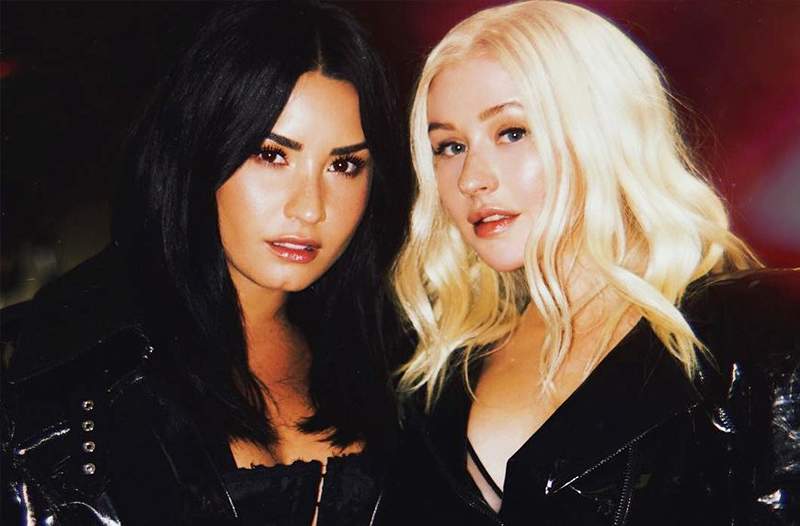 Christina Aguilera és Demi Lovato csak eldobta a #MeToo himnuszt