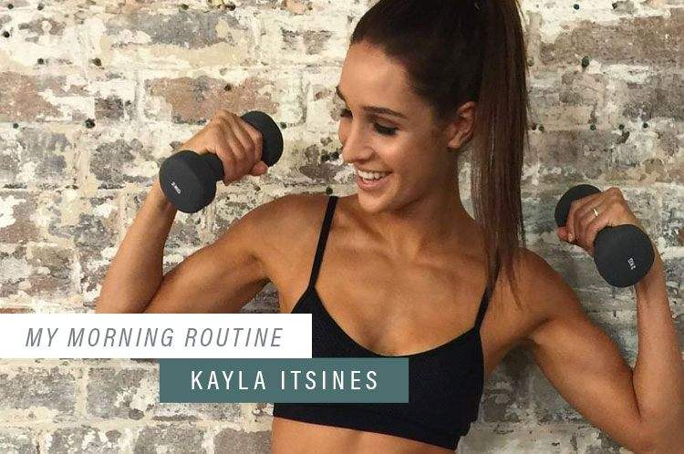 Por que Kayla Itsines nunca funciona de manhã