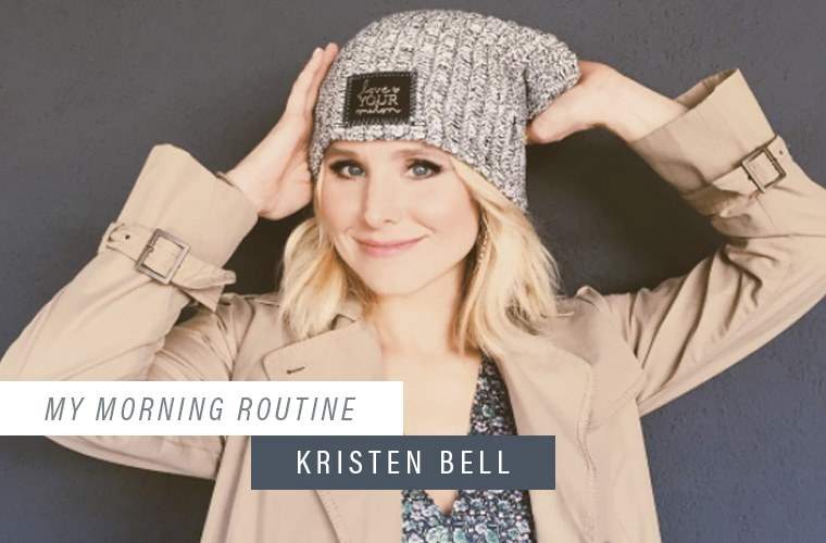 De ene wellness-drank Kristen Bell vertrouwt erop om haar dag te starten