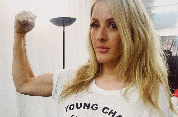 El régimen de acondicionamiento físico en la carretera de Ellie Goulding incluye esta aplicación de entrenamiento