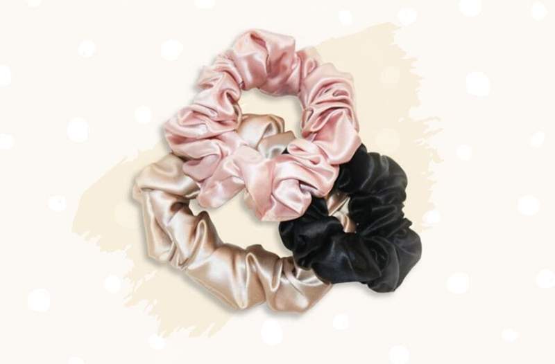 Scrunchies sutera luxe adalah cara terbaru untuk memberikan rambut anda sebagai rawatan seperti spa