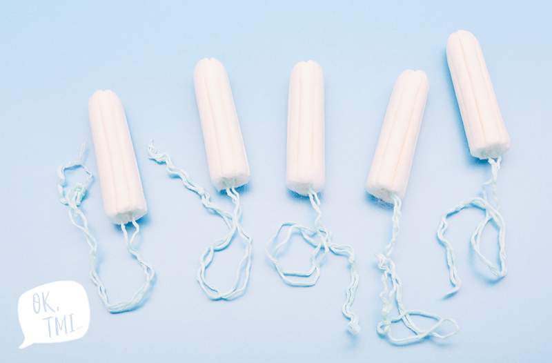 OK TMI Hvad sker der, når du forlader en tampon i for længe?