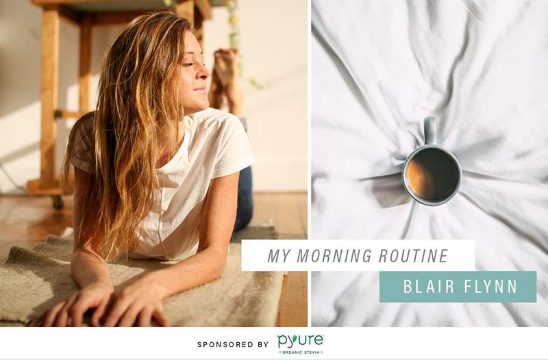 Waarom wakker wordt met de zon is Blair Flynn's go-to wellness-praktijk