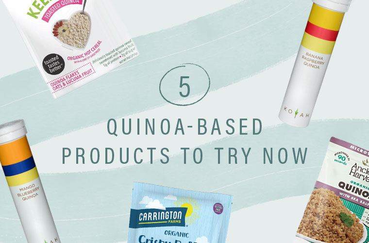 5 buzzy produkter som gjenoppfinner måten du spiser quinoa