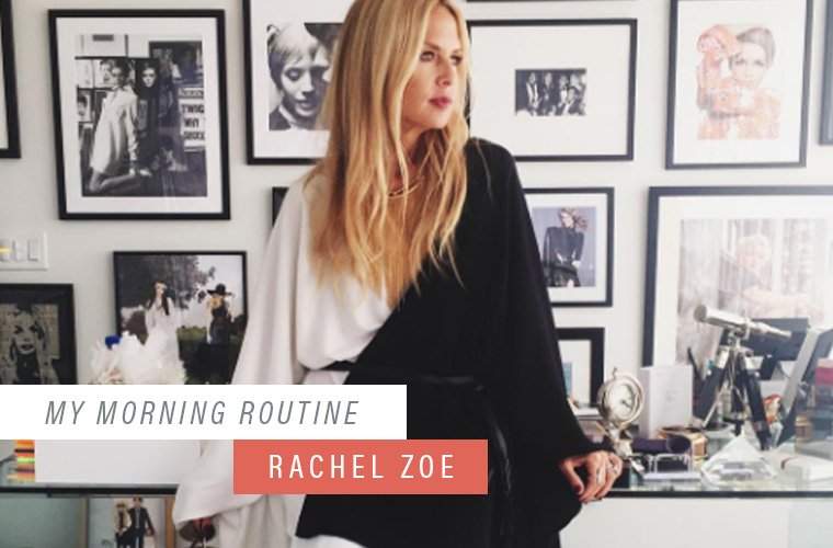 Rachel Zoe'nin kesintisiz sabahları güç vermesine yardımcı olan hidrasyon saldırısı