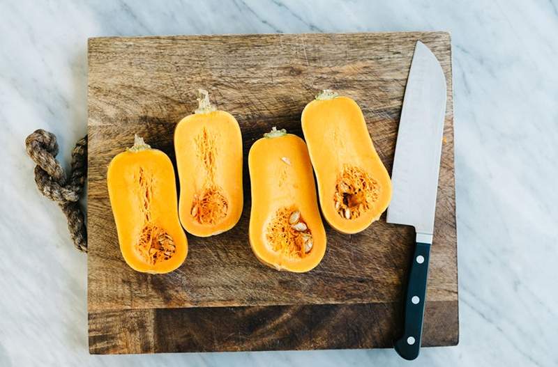 Squash din side-op-præpende onde med denne one-pan butternut-skabelse