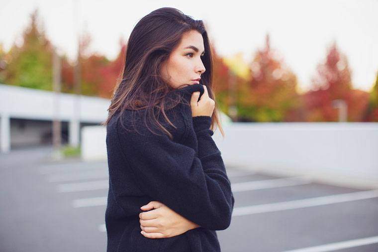 14 cara untuk menaik taraf sweater-with-leggings kelihatan